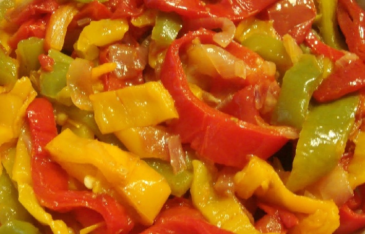 Peperonata in agrodolce