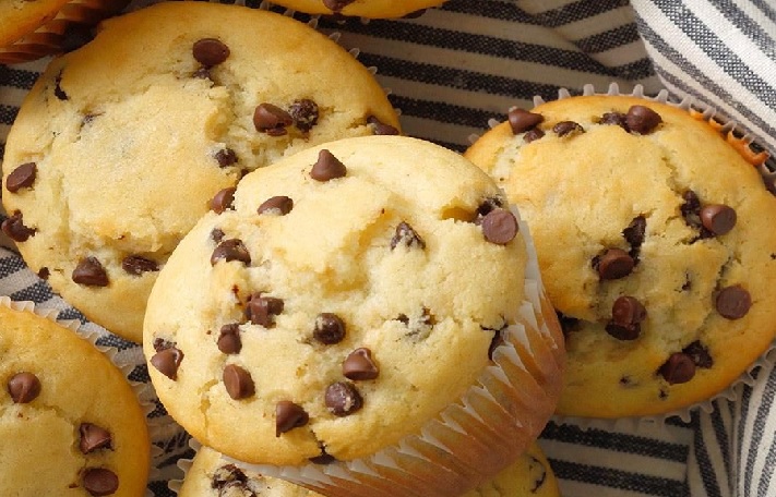 Muffin alla vaniglia e cioccolato